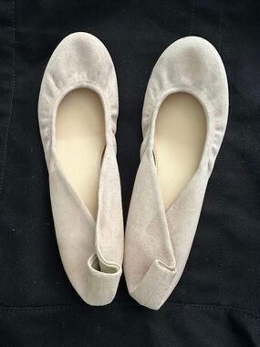 J. Crew Suede Ballet Flats